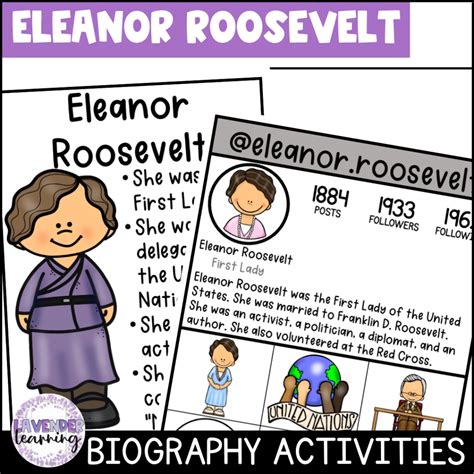 The Roosevelts Biography Activities Bundle - Franklin, Theodore ...