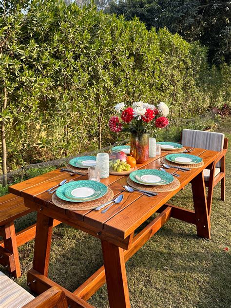 Julian 4 Seater Picnic Table – The Garden Room