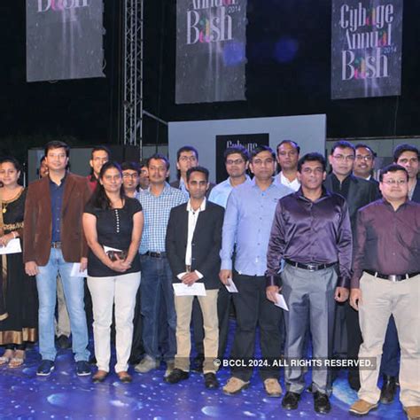 Arun and Ritu Nathani during the Cybage annual event, held in the city ...