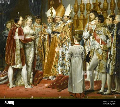 NAPOLEON BONAPARTE (1769-1821) marriage to Marie-Louise 1 April 1810 ...