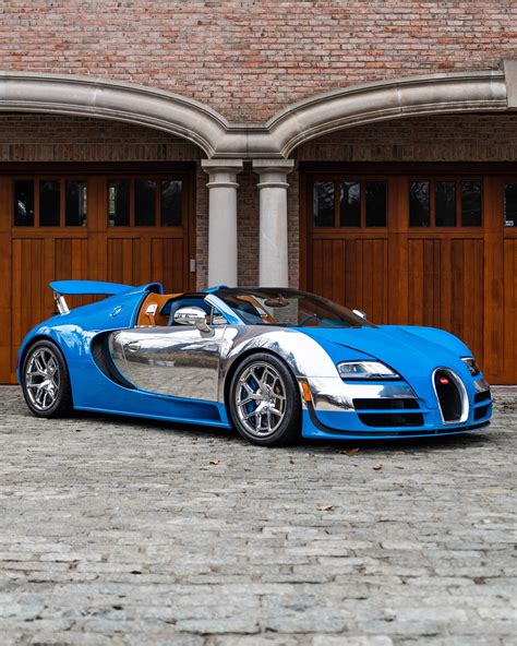 Blue Bugatti Wallpaper