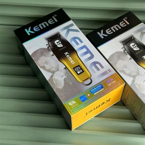 Kemei KM-730A Professional Hair Clipper – Gold Edition