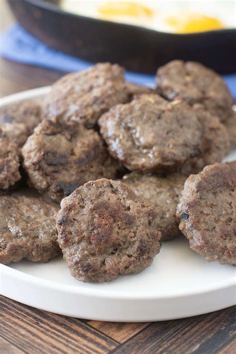 Homemade Beef Breakfast Sausage - TheCookful