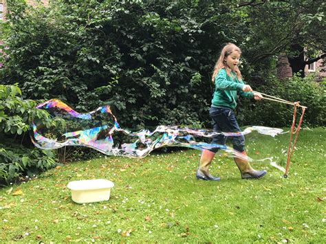 Giant Bubble Wands & DIY Bubble Solution – The Bear & The Fox