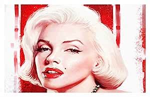 BALDAU PRINTS Marilyn Monroe Wall Poster For Room (Gloss Laminated ...