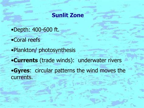 Ocean notes: a comprehensive study on different ocean zones including ...