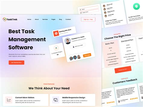 Landing Page Project 的图像结果