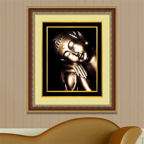 Imaginations Arts & Frames Beautiful Buddha Wall Painting with Frame ...