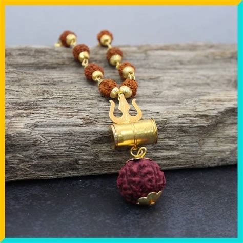 Rudraksha Gold Chains - Buy Rudraksha Gold Chains online at Best Prices ...
