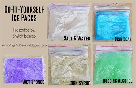 Diy Ice Pack For Cooler - Simple DIY Fixes