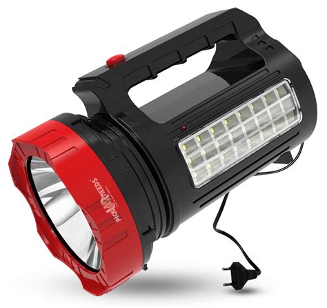Pick Ur Needs 2 In 1 Rechargeable Emergency 150W+24 SMD Long Range LED