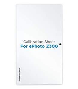 Plustek Calibration Control Sheet - for ePhoto Z300 Scanner only ...