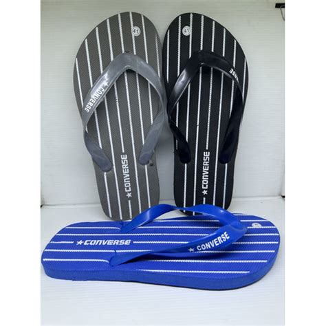 Promo Sendal Jepit Dewasa Pria Laki CONVERSE II Karet Rubber Murah ...