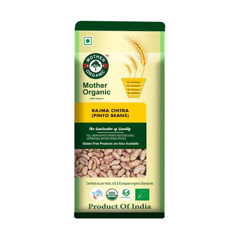 Rajma Chitra - Mother Organic - 500gm – naturessoulshop