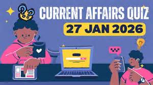 Current Affairs Quiz 27 Jan 2026: Which Team has Replaced Bangladesh in ...