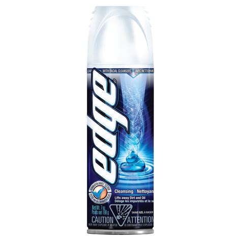 Edge Cleansing Shave Gel For Men, 7 oz