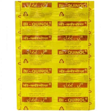 Buy BI QUINOL STRIP OF 20 TABLETS Online & Get Upto 60% OFF at PharmEasy