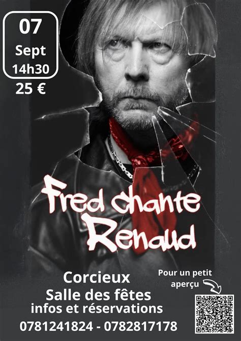 Concert Fred chante Renaud , Mairie de Corcieux, Eguisheim, 7 September ...