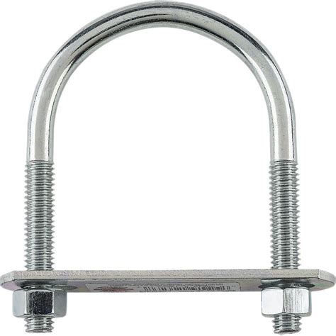 National Hardware - 2190BC 642 3/8" X 2-1/2" X 4" U Bolt - Zinc Plated ...