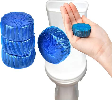Toilet Bowl Cleaner Tablets Fresh Bathroom Deodorizing Solution, Tank ...
