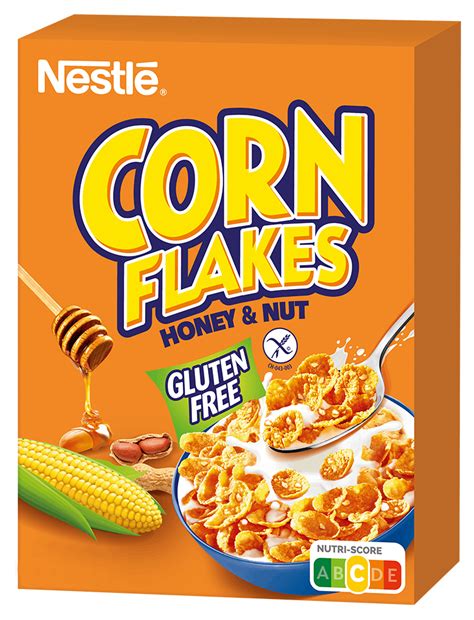 Kukurūzas pārslu vērtība ar Honey Nut Corn Flakes