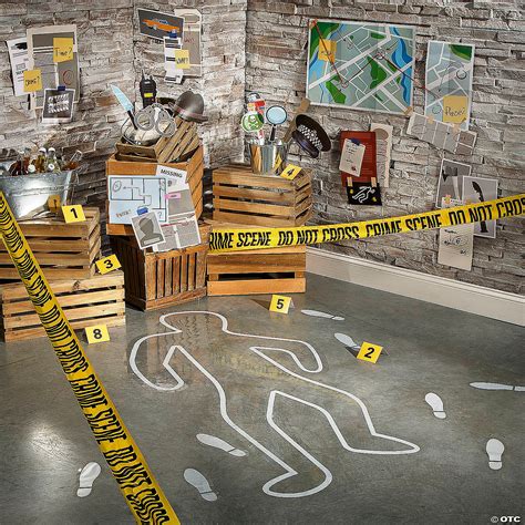 Detective Mystery Party Room Decorating Kit - 36 Pc. | Oriental Trading