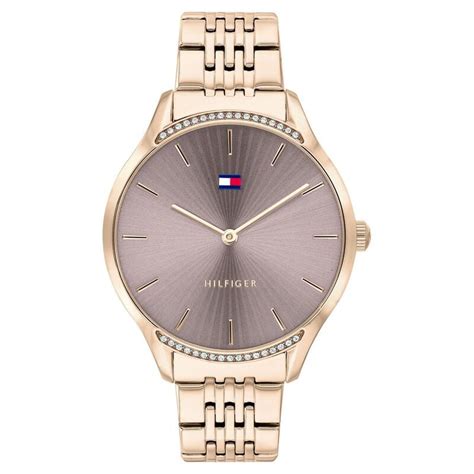 Buy Online Tommy Hilfiger Quartz Analog Grey Dial Stainless Steel Strap ...