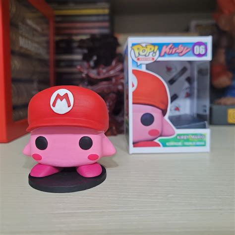 3D printed Kit Bundle 6 Kirby Model - Nintendo Funko Pop Version • made ...