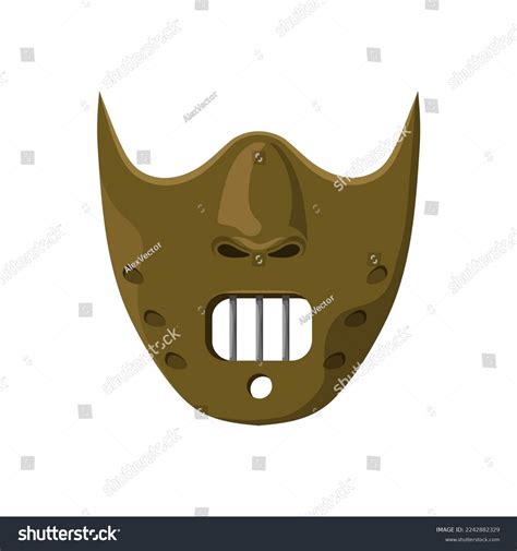 Hannibal Lecter Mask Drawing