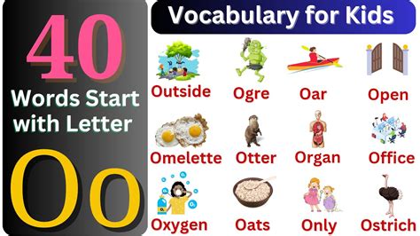 O For Words With Pictures