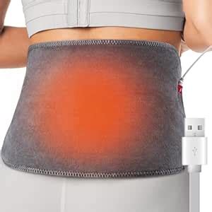 Comfheat Back Heating Pad for Back Pain Relief, USB Portable Heated ...