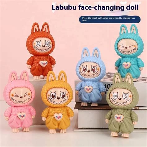 Labubu Face Changing Keychain - Unique & Fun Accessory
