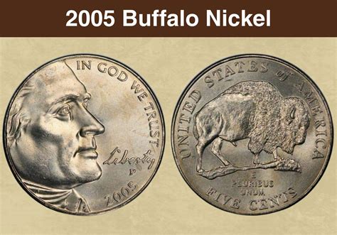 2005 Buffalo Nickel Coin Value (Errors List, "D", "S" & "P" Mint Mark ...