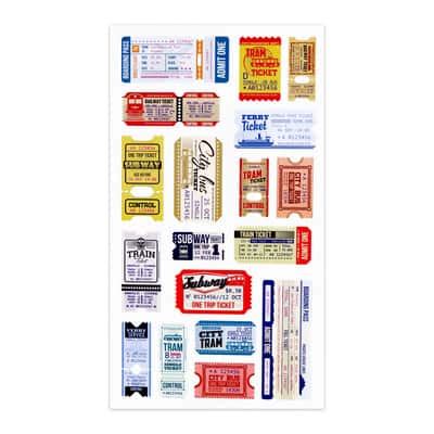 Travel Ticket Stickers by Recollections™ | Michaels