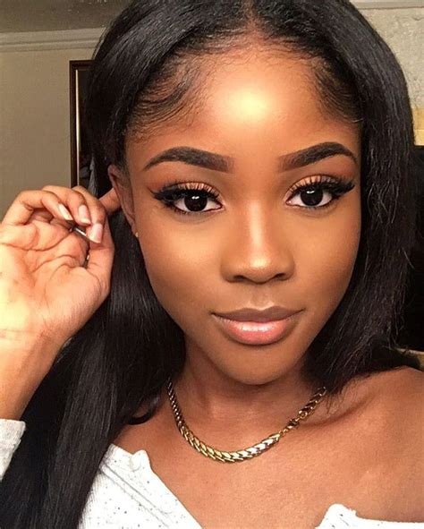 dark skin natural makeup