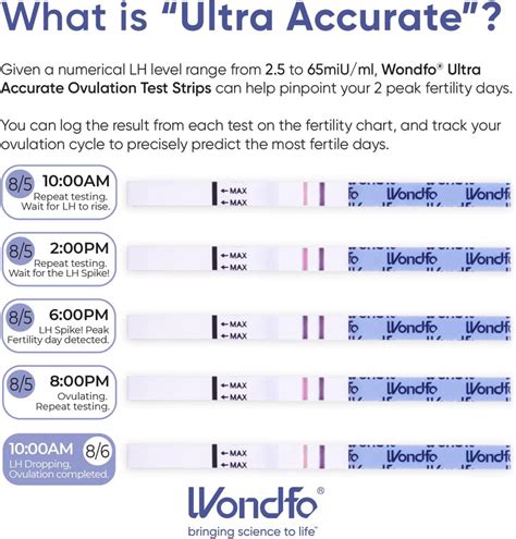 Prime Screen | Wondfo Ultra Accurate Ovulation Test Strips - 20 LH Test | Prime Screen Test