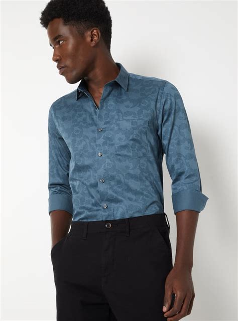 Buy Men Printed Slim Fit Formal Shirt Online at just Rs. 999.0 ...