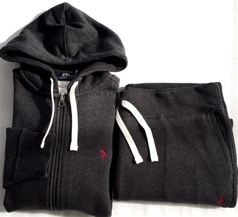 Polo Ralph Lauren Men's Classic Fleece Hoodie/Sweatpants Track ...