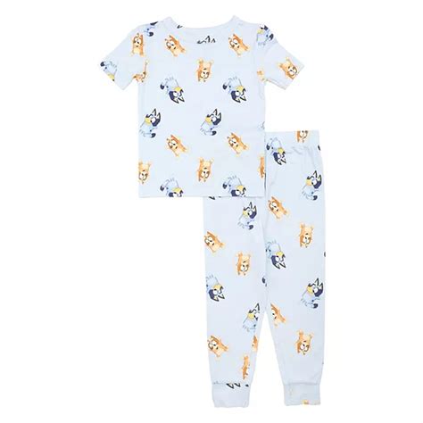 Toddler Bluey 2-Piece Hoppy Pajama T-Shirt & Pajama Pants 2-Piece Set