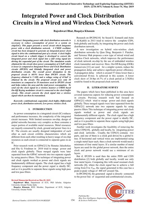 Clock System 的图像结果