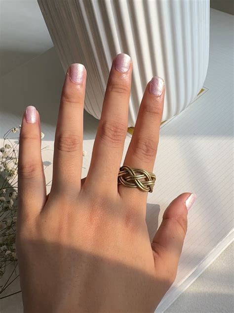 Braided Statement Adjustable Brass Ring (Anti Tarnish) – Lili-Origin