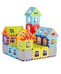 Buy Hmulti Colour Kids Playing Home Building Sets Online at Low Prices ...