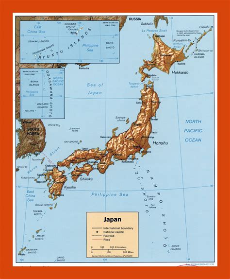 Poltical Map Of Japan Japan Political Map– I Love Maps