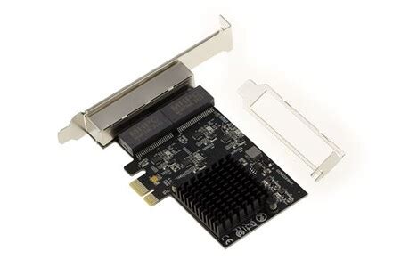 Montage et connectique PC Kalea-Informatique Carte réseau interne PCIe ...