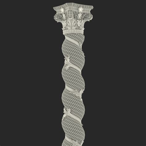 3D Solomonic Column | 3D Molier International