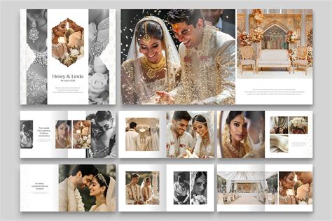 Indian Wedding Photo Album Template - BrandPacks
