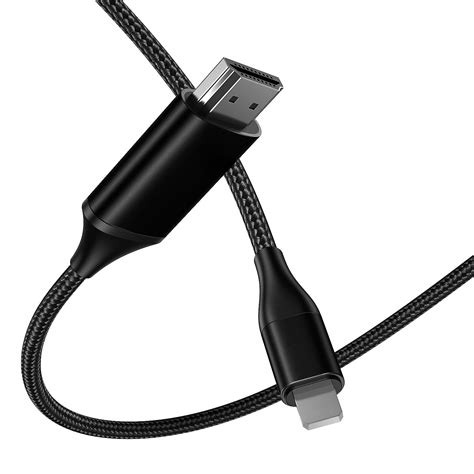 HDMI Cable for iPhone 2m Upgraded 1080P HDTV HDMI Cable Adapter ...