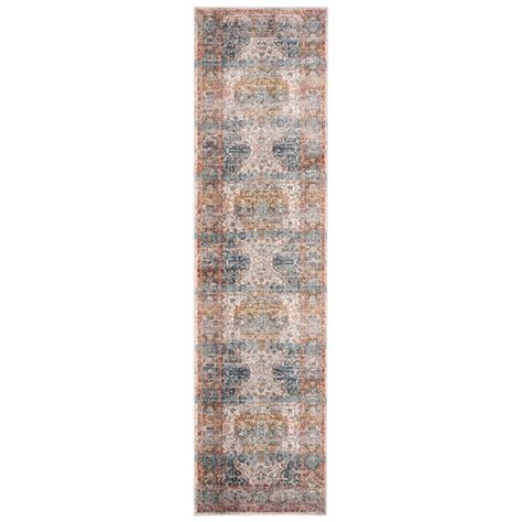 Safavieh Vintage Persian 483B Beige Blue 2ft-2in x 8ft Rug in the Rugs ...