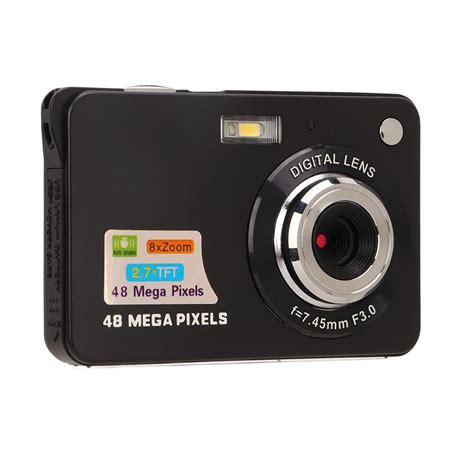 Buy 4K Digital Camera with 2.7 Inch LCD Screen, Pocket Camera with 8x ...