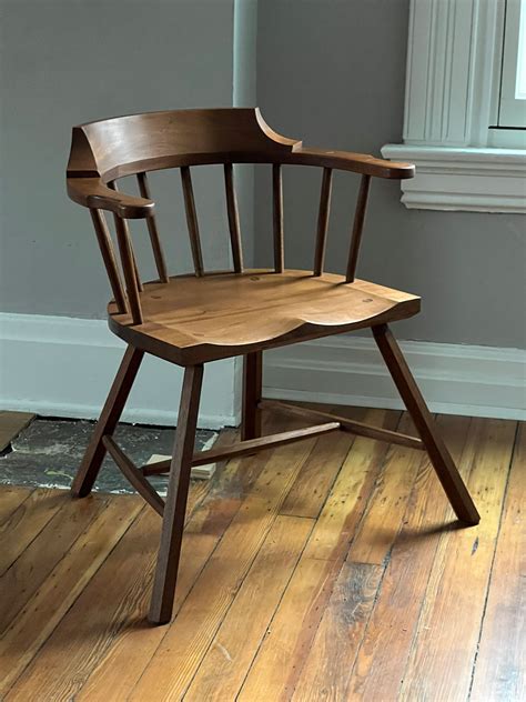 For Sale: Mahogany Low-back Stick Chair - Lost Art Press